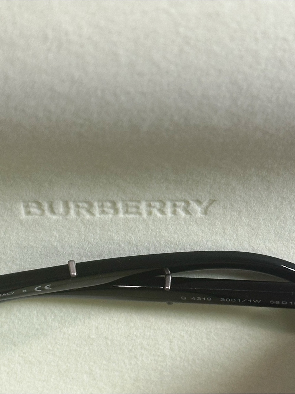 Burberry B4319 Black Clear Lens Eyeglass Frames 58mm - Picture 5 of 11